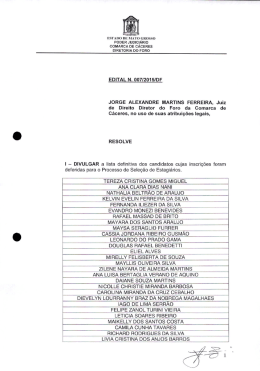 edital n. 007i2015idf - Tribunal de Justiça do Estado de Mato Grosso