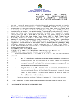 CONDURB - Parcelamento em Condom&iacute;nios