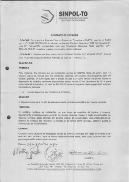 CONTRATO DE LOCAÇAO - GILDEVAN DA SILVA VIEIRA