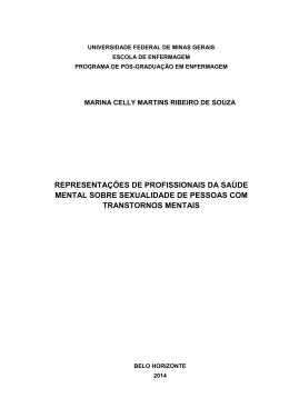 Escola de Enfermagem - UFMG - Universidade Federal de Minas