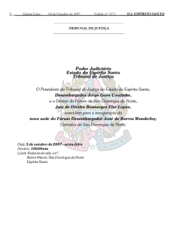 Word Pro - 04102007.lwp - Tribunal de Justiça do Espírito Santo