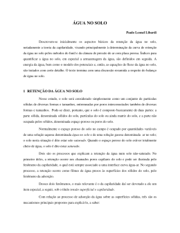 &Aacute;gua no Solo (2014 - leb - Universidade de S&atilde;o Paulo