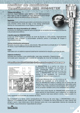 Folhetos tensi&oacute;metro ISR - NOVA ROCHA