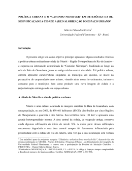 &ldquo;caminho niemeyer&rdquo; em niter&oacute;i-rj