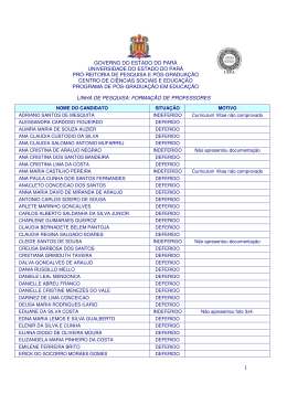 GOVERNO DO ESTADO DO PAR&Aacute;