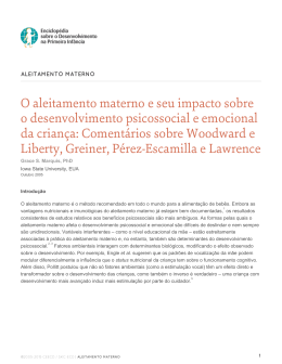 Vers&atilde;o em PDF - Enciclop&eacute;dia sobre o Desenvolvimento na