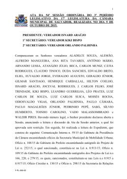 ata da 37ª sessão ordinária do 1º período legislativo da 17ª