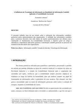 1 INTRODU&Ccedil;&Atilde;O