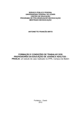 SERVI&Ccedil;O P&Uacute;BLICO FEDERAL - Reposit&oacute;rio Institucional UFC