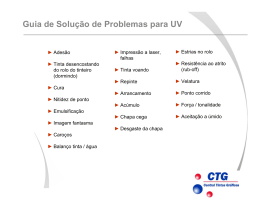 Guia de Solu&ccedil;&atilde;o de Problemas para UV