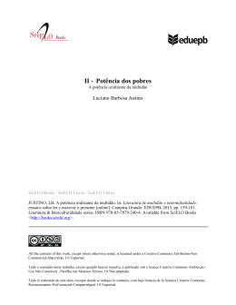 II - Pot&ecirc;ncia dos pobres