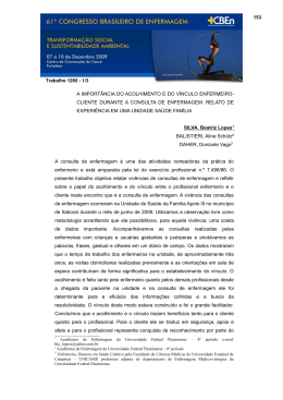 61o. Congresso Nacional de Enfermagem