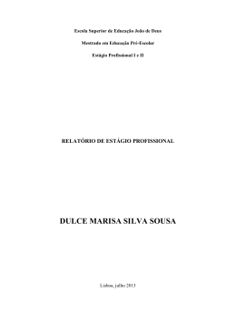 DULCE MARISA SILVA SOUSA