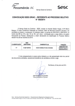 p` - Sesc no Acre