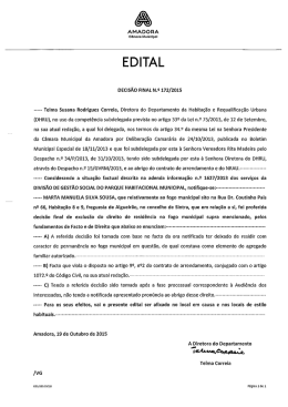 Marta Manuela Silva Sousa - C&acirc;mara Municipal da Amadora