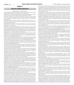 Di&aacute;rio Oficial do Distrito Federal - Tribunal de Contas do Distrito