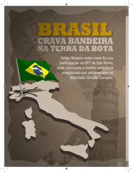 Brasil crava bandeira na terra da bota