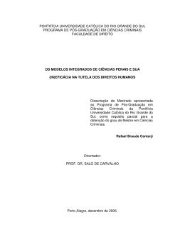 pontif&iacute;cia universidade cat&oacute;lica do rio grande do sul programa de