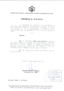 portaria n&ordm; 314/2014 - sergio luiz ferreira