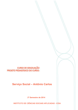 Servi&ccedil;o Social &ndash; Ant&ocirc;nio Carlos - Uni-BH