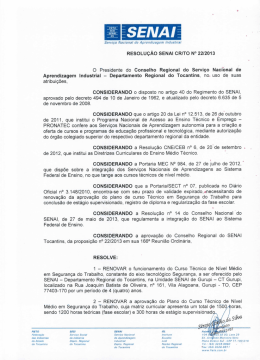 Serviço Nacional de Aprendrzagem Industrial