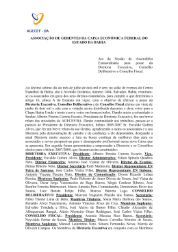 Posse Diretoria Executiva 2007