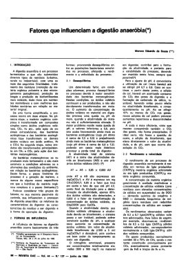Souza, Marcos E. artigo publicado na Revista DAE, Vol. 44