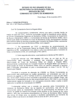 ESTADO DO RIO GRANDE DO SUL SECRETARIA DA