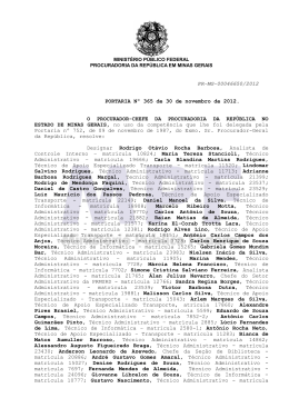 Portaria 2012 - 365 Designa comissao de invent?rio