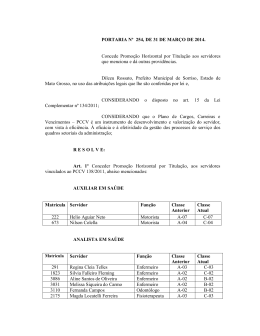 PORTARIA N&ordm; 254, DE 31 DE MAR&Ccedil;O DE 2014. Concede