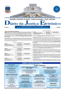 30/01/13 - Tribunal de Justiça da Paraíba