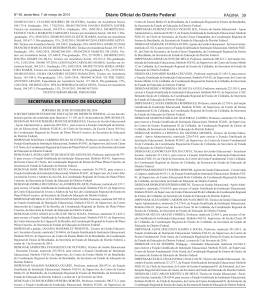 Di&aacute;rio Oficial do Distrito Federal - sinpro-df