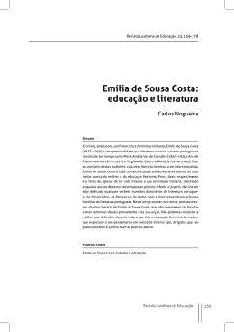 Emília de Sousa Costa - Revistas Científico