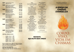 baixe o nosso boletim - Igreja Presbiteriana Betânia
