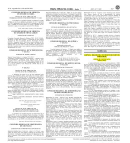 Edital de Convoca&ccedil;&atilde;o - Prova Oral - DOU