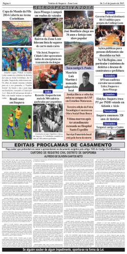 Pagina 1 - Notícias de Itaquera