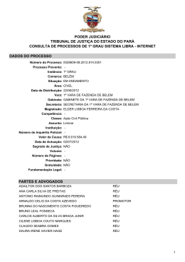 poder judici&aacute;rio tribunal de justi&ccedil;a do estado do par&aacute; consulta de