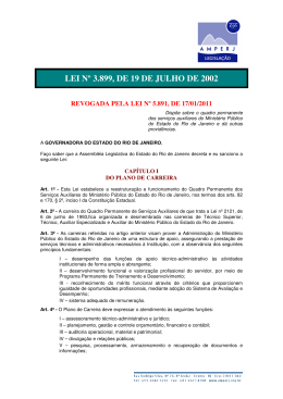 LEI N&ordm; 3.899, DE 19 DE JULHO DE 2002