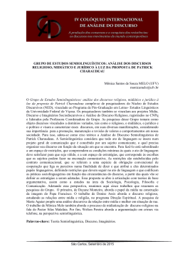 GRUPO DE ESTUDOS SEMIOLINGU&Iacute;STICOS