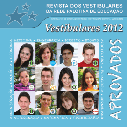 Revista dos Vestibulares 2012