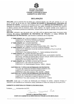 Baixar Anexo - Tribunal de Justiça do Estado do Ceará