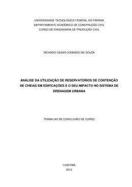 AN&Aacute;LISE DA UTILIZA&Ccedil;&Atilde;O DE RESERVAT&Oacute;RIOS DE