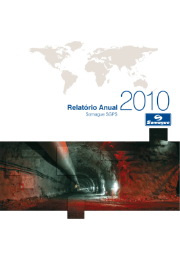 Relatório Anual 2010 Somague SGPS
