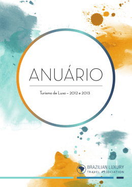 Anu&aacute;rio BLTA/SENAC 2012 e 2013