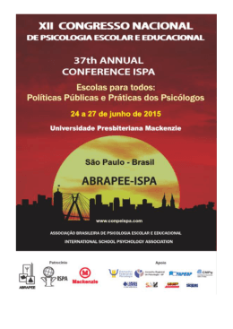 Clique aqui e acesse os Anais dos Trabalhos