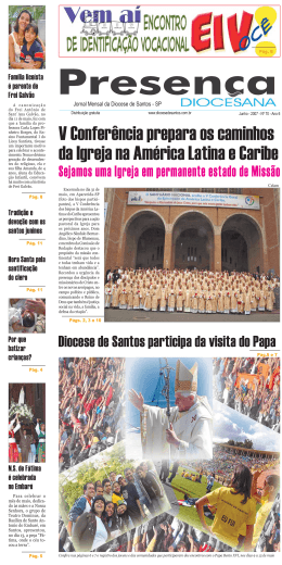 V Confer&ecirc;ncia prepara os caminhos da Igreja na Am&eacute;rica Latina e