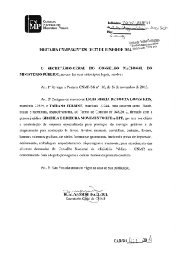 ` Freitas Guimarães - Conselho Nacional do Ministério Público