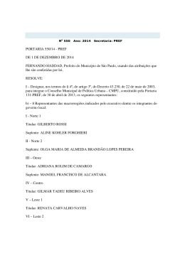 5) Portaria n&ordm; 550/2014 - PREF
