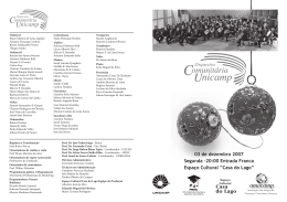 Programa Concerto de Natal-03-12-2007
