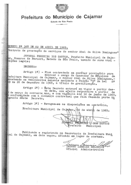 Decreto N&uacute;mero 368 de 1969